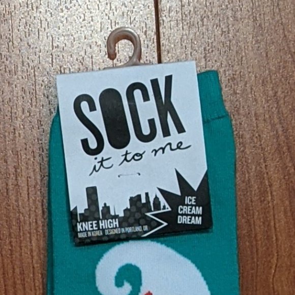 Sock it To Me - Ice Cream Dream Knee High Socks - Picture 2 of 3